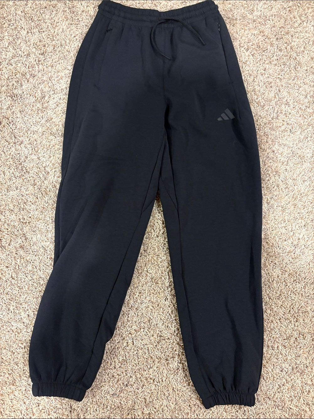 adidas Black Athletic Jogger Pants